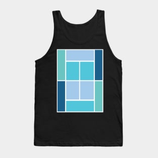 TENNIS COURT COLOR PALLETE Tank Top